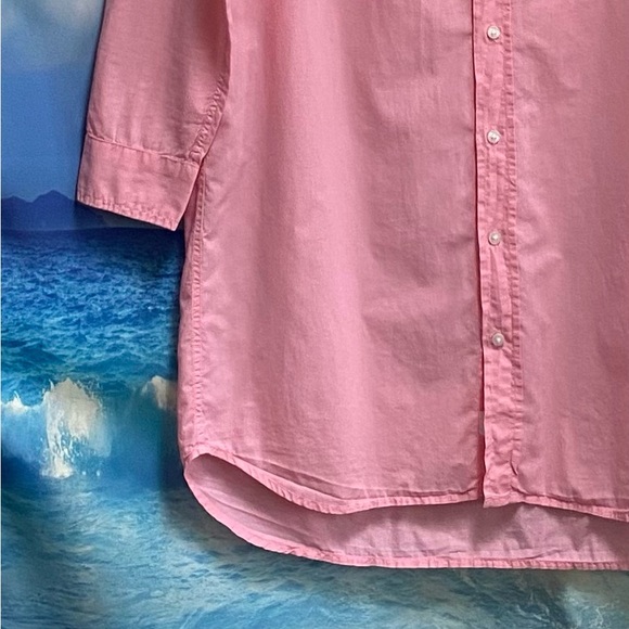 Frank & Eileen MARY Classic Shirtdress Size: S Pink - Picture 7 of 16